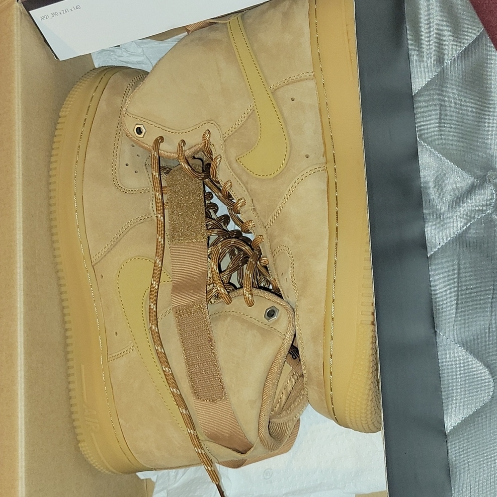 Air force 1 flax high